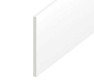 Flat Soffit Board white plastic board