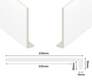 Window Sill cover board square edge Cill board
