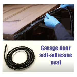 Stormguard Garage Door Seal Self Adhesive Brush Pile 7m