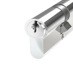 Door Lock with Keys  Thumb Turn Euro Cylinder Barrel Lock  6 Pin Anti-Drill and Anti-Pick Door Lock