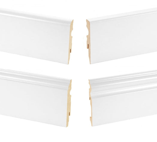 White Primed MDF Skirting Board