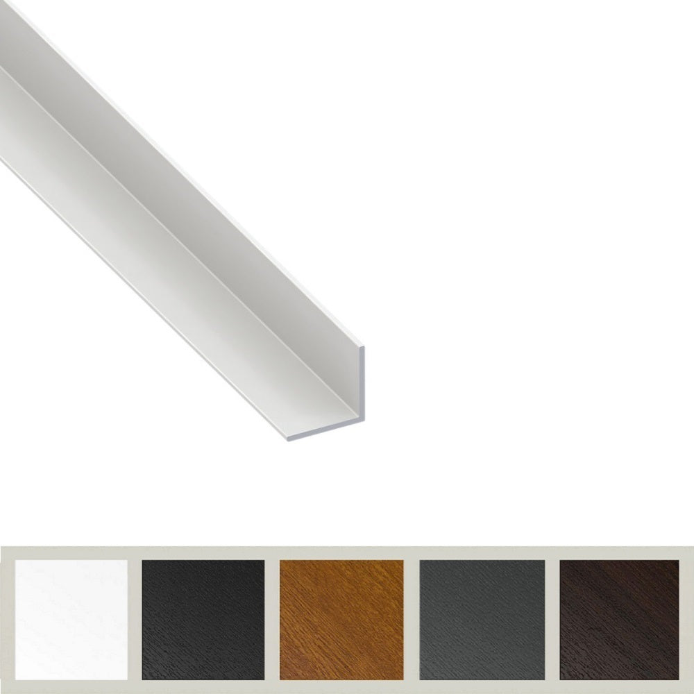 uPVC Rigid Angle Corner Trim 25mm x 25mm – 5m Length