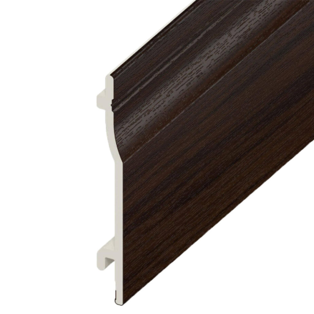 Rosewood uPVC Shiplap Cladding 150mm x 5m – Exterior Plastic Wall Cladding & Accessories