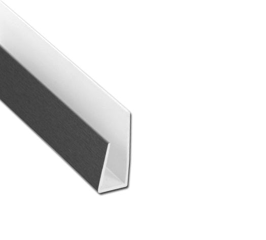 uPVC Soffit Board Edge Trim J Trim – 5 Colours