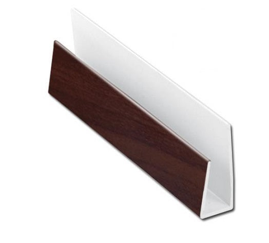 uPVC Soffit Board Edge Trim J Trim – 5 Colours