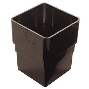 Gutter and Downpipe - Black Square from Marshall-Tufflex - Virtual Plastics Ltd.