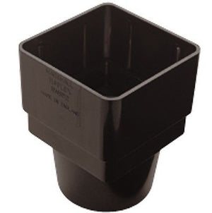 Gutter and Downpipe - Black Square from Marshall-Tufflex - Virtual Plastics Ltd.