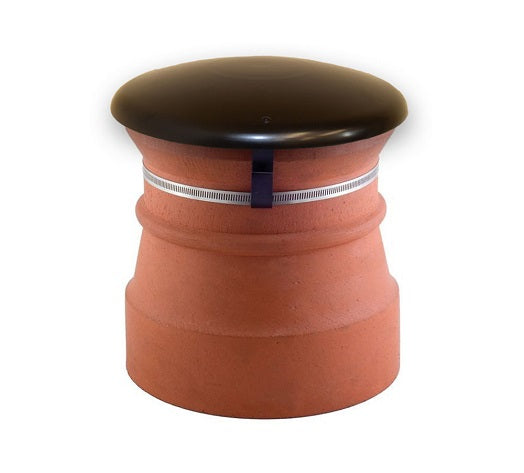 Chimney Cap with Domed Top for Unused Flue from Virtual Plastics Ltd. - Virtual Plastics Ltd.