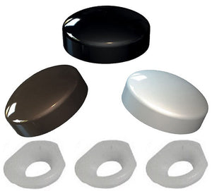 Screw Cover Caps - 200 Pack from SEAC - Virtual Plastics Ltd.