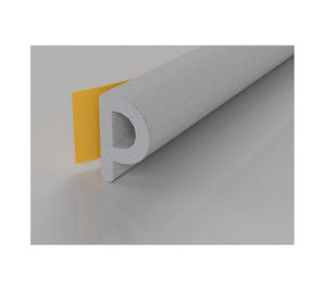 Stormguard EPDM P Profile Draught Excluder from Stormguard - Virtual Plastics Ltd.