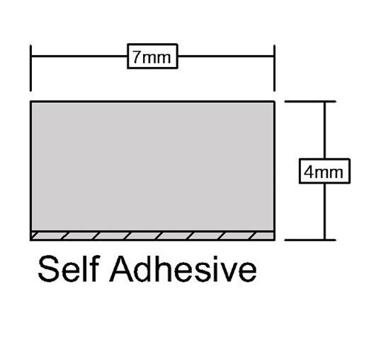 Stormguard Self Adhesive Foam Draught Excluder from Stormguard - Virtual Plastics Ltd.