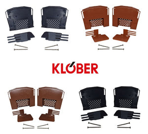 Klober Dry Verge Starter Kits - Eaves Closure and Ridge End Caps Pack from Klober - Virtual Plastics Ltd.