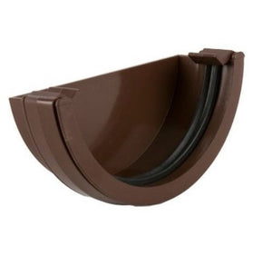 Gutter and Downpipe - Brown Round from Marshall-Tufflex - Virtual Plastics Ltd.