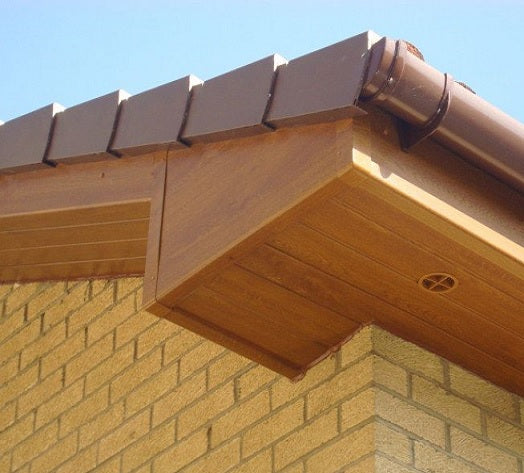 Hollow soffit cladding board