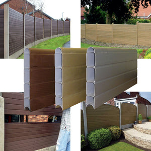 Eco Fence Panels Plastic Composite Fencing