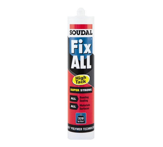 Soudal Fix All High Tack Adhesive - No Nails from Soudal - Virtual Plastics Ltd.