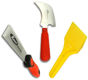 Glazing Kit - Xpert Chisel, Glazing Paddle and Half Moon Glazing Knife from Eurocell - Virtual Plastics Ltd.