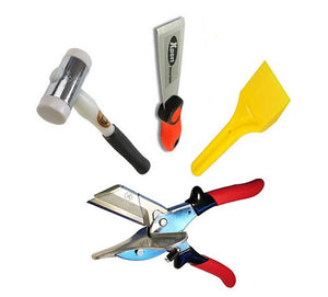 Glazing Kit - Xpert Chisel, Glazing Paddle, Thor Hammer and Gasket Shear SK2 from Eurocell - Virtual Plastics Ltd.