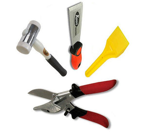 Glazing Kit - Xpert Chisel, Glazing Paddle, Thor Hammer and Gasket Shear SK5 from Eurocell - Virtual Plastics Ltd.