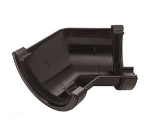 Gutter and Downpipe - Black Round from Marshall-Tufflex - Virtual Plastics Ltd.