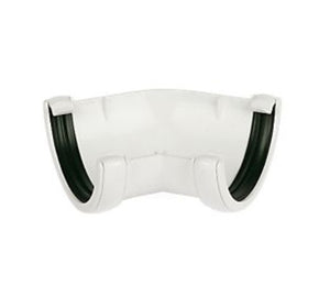 Gutter and Downpipe - White Round from Marshall-Tufflex - Virtual Plastics Ltd.
