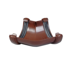 Gutter and Downpipe - Brown Round from Marshall-Tufflex - Virtual Plastics Ltd.