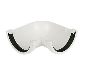 Gutter and Downpipe - White Round from Marshall-Tufflex - Virtual Plastics Ltd.