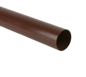 Gutter and Downpipe - Brown Round