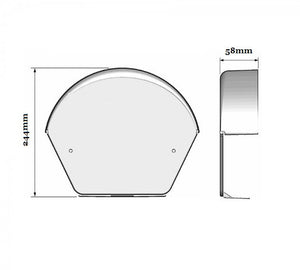 Klober Dry Verge Ridge End Cap from Klober - Virtual Plastics Ltd.