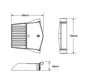 Manthorpe Universal rebates eaves closure starter kit Smart Verge PP Eaves Closure