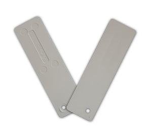 Window Glazing Packers / Flooring Spacers - 1mm x 28mm from Eurocell - Virtual Plastics Ltd.