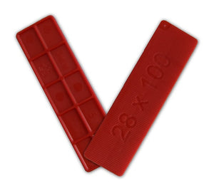 Window Glazing Packers / Flooring Spacers - Mixed Size Pack from Eurocell - Virtual Plastics Ltd.