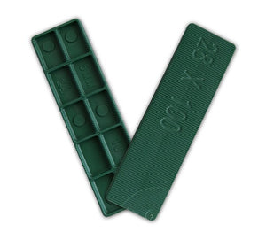 Window Glazing Packers / Flooring Spacers - 5mm x 28mm from Eurocell - Virtual Plastics Ltd.