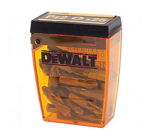 Dewalt DT7908 POZI 2 PZ2 (Phillips) Screwdriver Bits from Dewalt - Virtual Plastics Ltd.