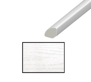 uPVC Plastic Quadrant Trim - Window/Tile Beading - 17.5mm from Eurocell - Virtual Plastics Ltd.