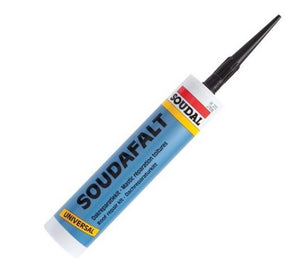 Roof and Gutter Sealant - Black from Soudal - Virtual Plastics Ltd.