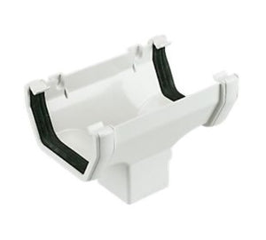 Gutter and Downpipe - White Square from Marshall-Tufflex - Virtual Plastics Ltd.