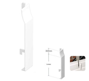 PVC Shiplap Cladding - Plastic Exterior Wall Cladding Weatherboard Butt Joint - BJ15064