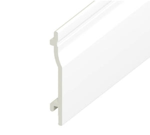 PVC Shiplap Cladding - Plastic Exterior Wall Cladding Weatherboard - 150mm Wide x 5m Lengths - SC15064