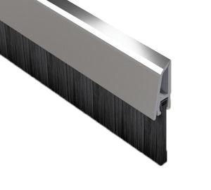 Stormguard Concealed Fixed Brush Bottom Door Seal from Stormguard - Virtual Plastics Ltd.