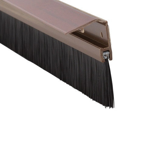 Stormguard Concealed Fixed Brush Bottom Door Seal from Stormguard - Virtual Plastics Ltd.