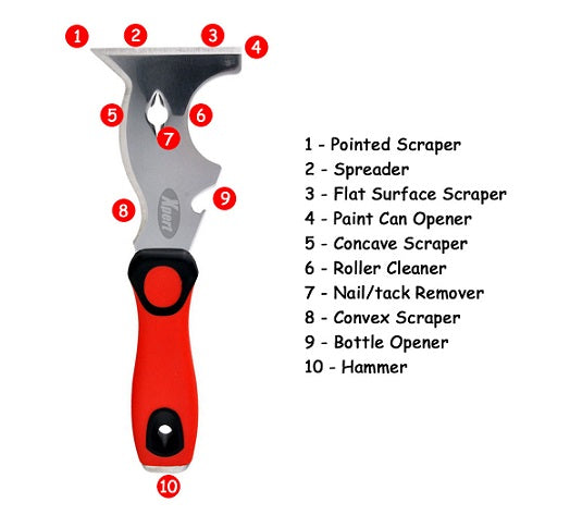 Xpert 10 in 1 Multi Tool from Xpert - Virtual Plastics Ltd.